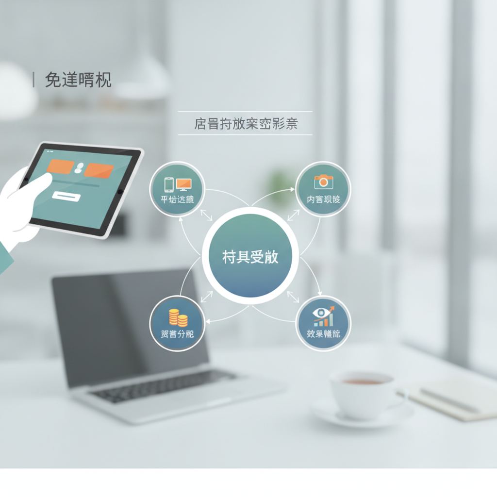 广告投放策略示意