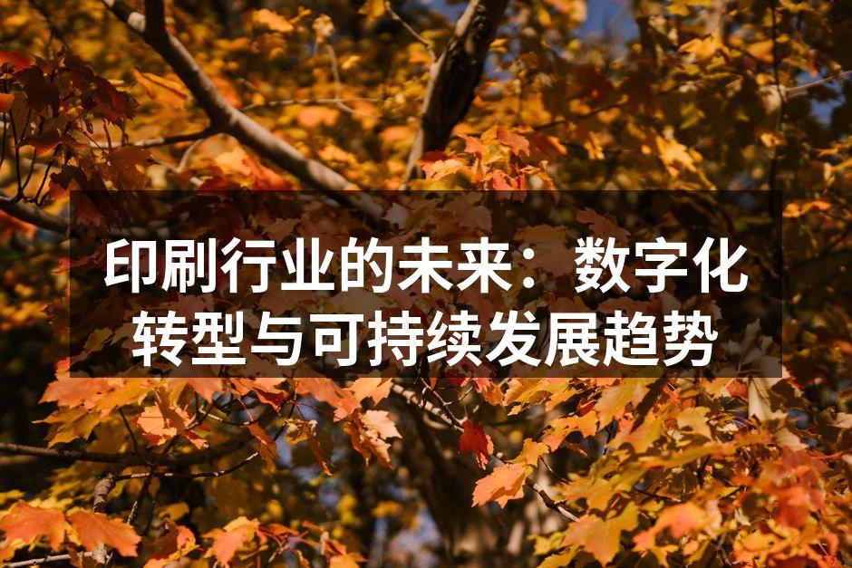 数字印刷技术的应用